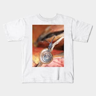 Tiny snail Kids T-Shirt